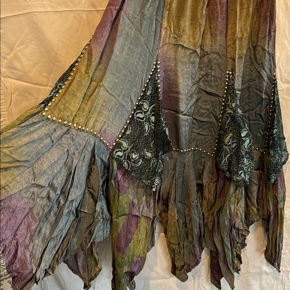 Bohemian Multicolor Skirt - Picture 2 of 5